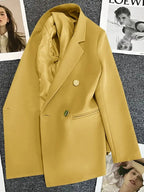 Blazer Feminino Alfaiataria Manda Longa - Roberta -  - HumArraso