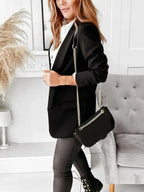 Blazer Feminino Alongado Oversi Pâmela -  - HumArraso