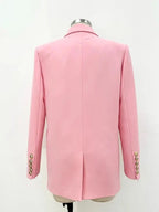 Blazer Feminino Longo com Bolsos - Amanda