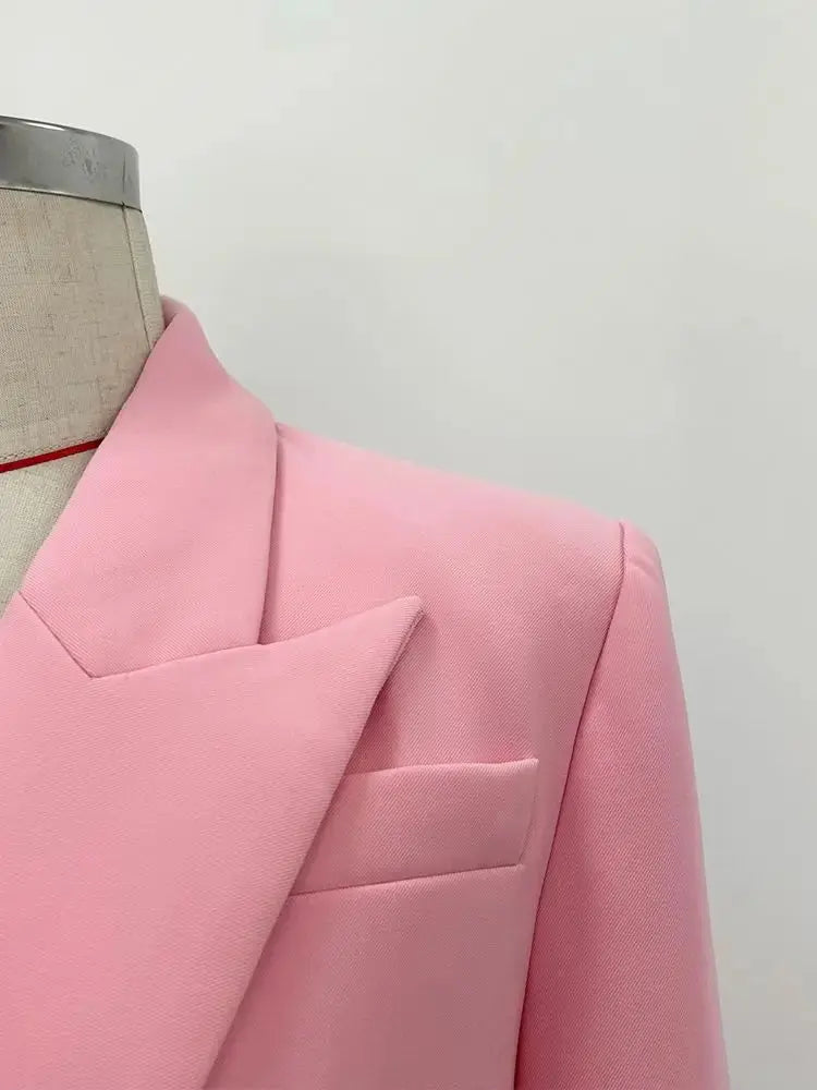 Blazer Feminino Longo com Bolsos - Amanda