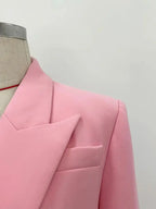 Blazer Feminino Longo com Bolsos - Amanda