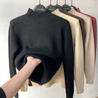 Blusa Manga Longa de Gola Alta - Luana PretoGG HumArraso