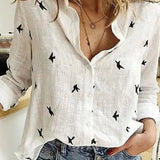 Branca estampada