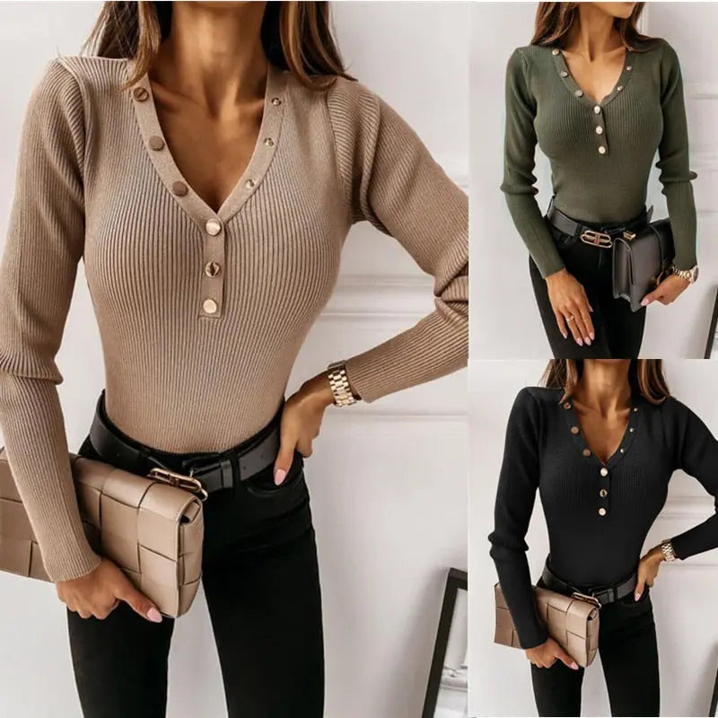 Camisa Elegante Manga Comprida Sexy  HumArraso
