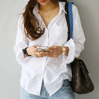 Camisa Feminina Manga Longa Casual Social  HumArraso