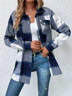 Camisa Feminina Premium Xadrez - Luna