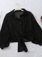Camisa Liz - Preto-XXG - HumArraso