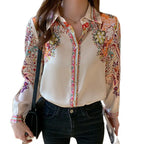 Camisa Social Elegante Floral  HumArraso