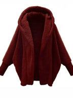Casaco Cardigan Mia - Vinho-G5 - HumArraso