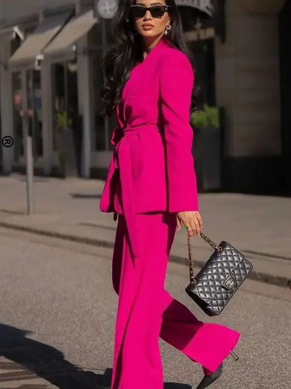 Conjunto Social Scandal de Blazer + Calça Alfaiataria -  - HumArraso