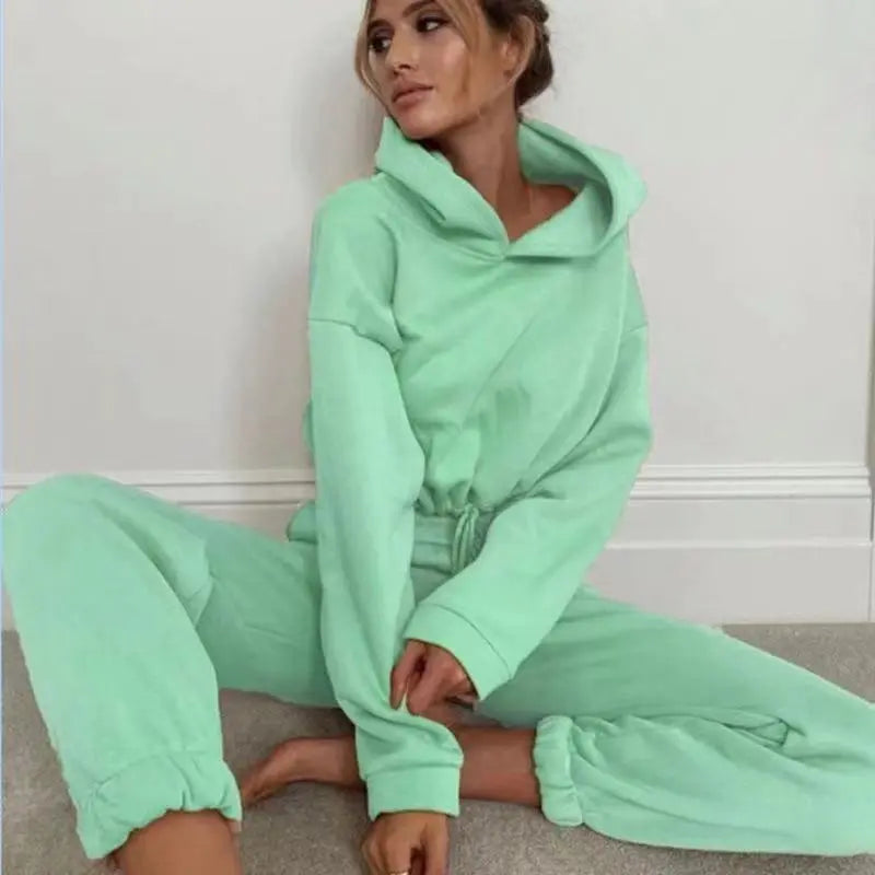 Conjunto Moletom Feminino De Frio - Bruna