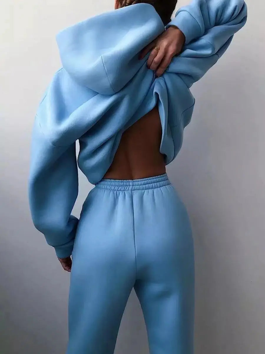 Conjunto Moletom Feminino De Frio - Bruna