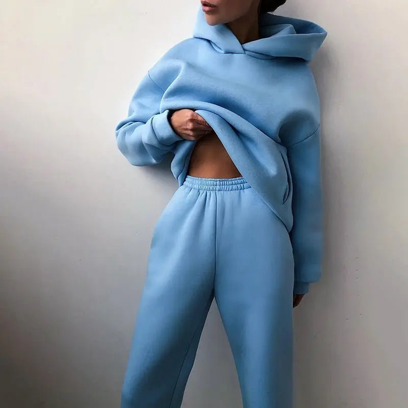 Conjunto Moletom Feminino De Frio - Bruna