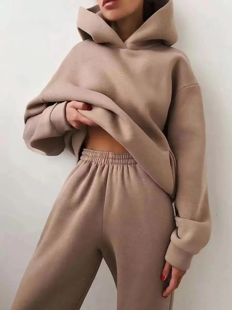 Conjunto Moletom Feminino De Frio - Bruna