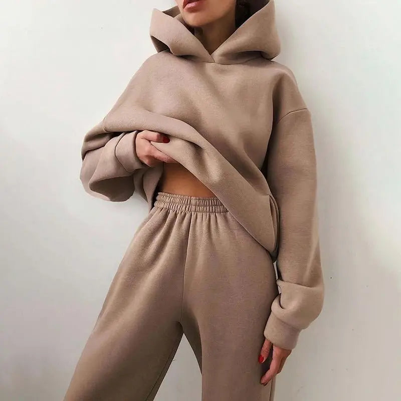 Conjunto Moletom Feminino De Frio - Bruna