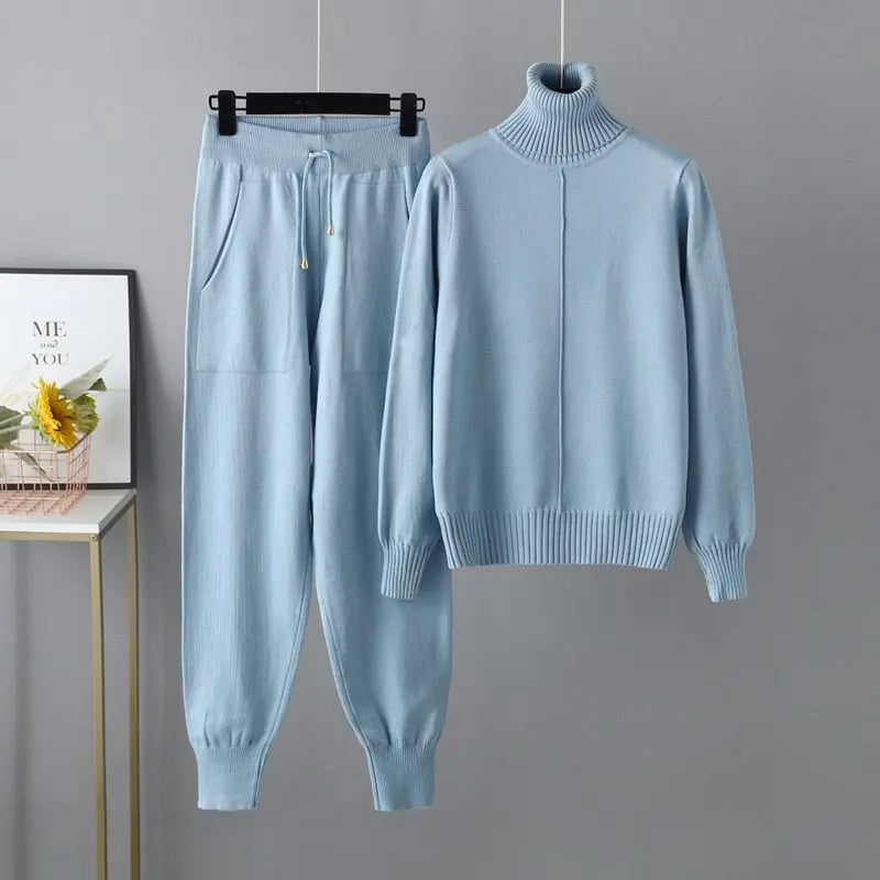 Conjunto de Outono e Inverno - Janine CéuAzulTamanhoÚnico HumArraso