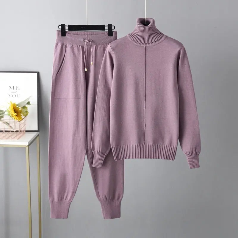 Conjunto de Outono e Inverno - Janine RoxoTamanhoÚnico HumArraso