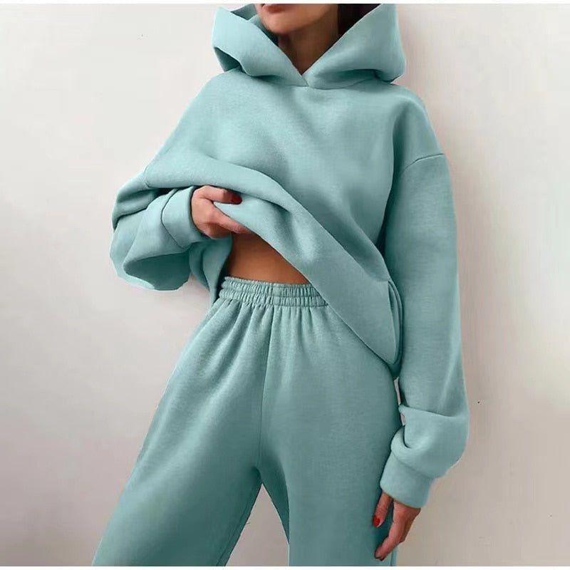 Conjunto Moletom Feminino De Frio - Bruna