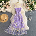 Vestido Midi de Malha com Alça