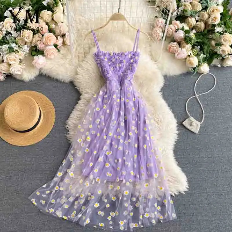 Vestido Midi de Malha com Alça