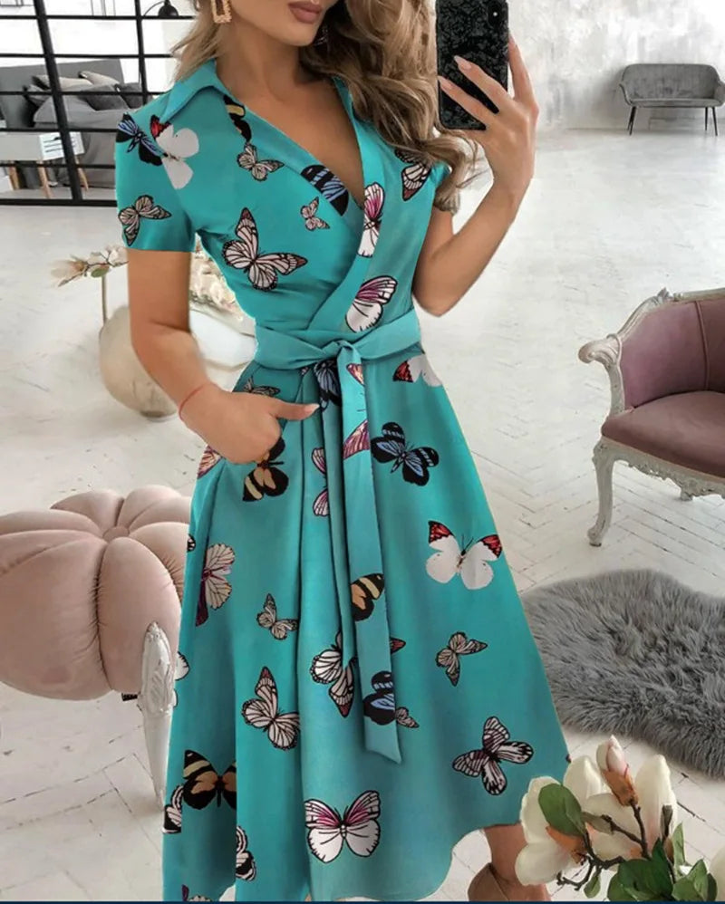 Vestido Manga Curta Clotilde