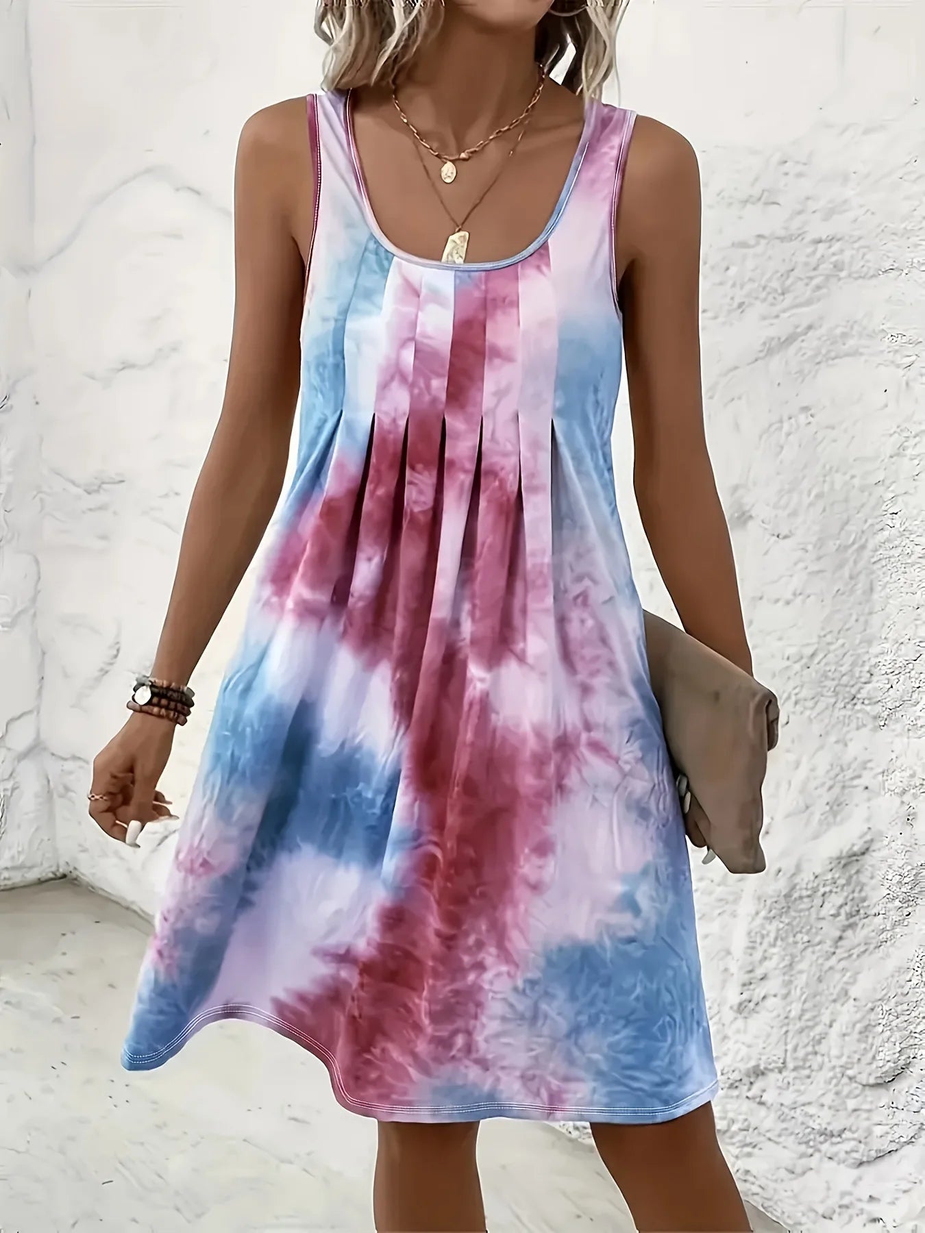 Vestido Midi Estampado Malena
