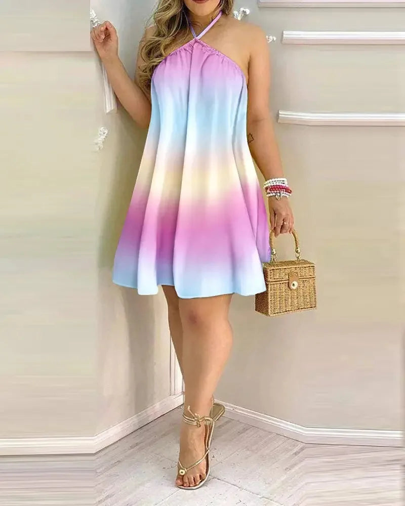 Vestido Curto Estampado Elyana