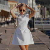 Vestido Curto Sem Mangas Florença