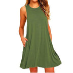 Vestido Curto Casual Safira