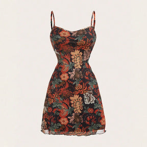 Vestido Curto Estampado Valory