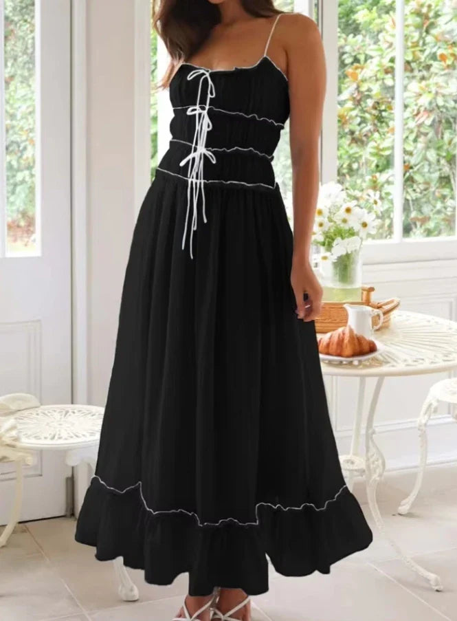 Vestido Longo Sem Mangas Dominique