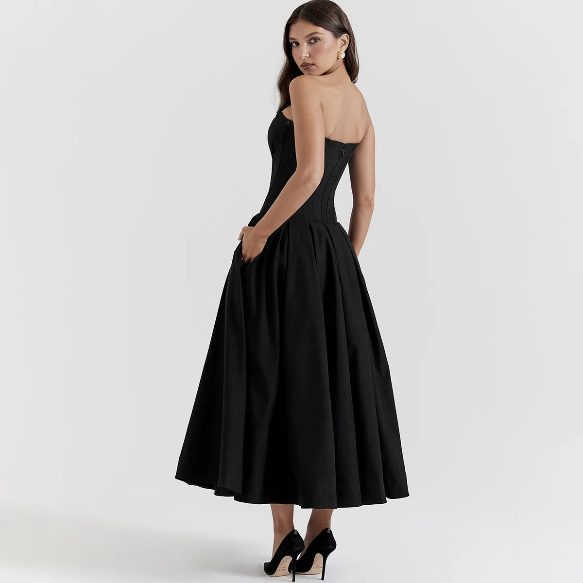 Vestido Longo Elegante Yvone