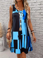 Vestido Midi Estampado Ismeria