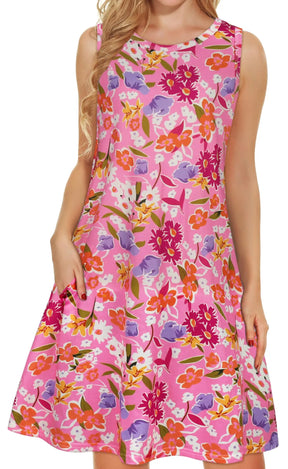 Vestido Midi Estampado Cyllene