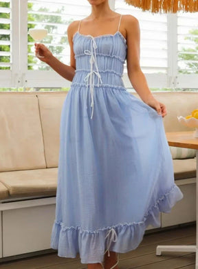 Vestido Longo Sem Mangas Dominique