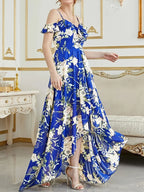 Vestido Longo Estampado Íris