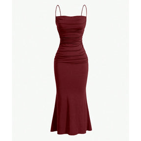 Vestido Longo Casual com Alça Elora