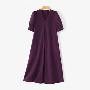 Vestido Midi Plissado Gláucia