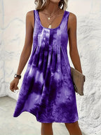 Vestido Midi Estampado Malena