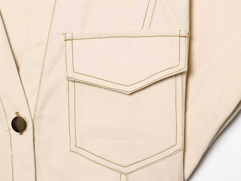 Vestido Longo com Botão e Gola Polo
