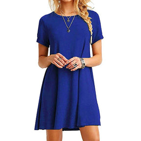 Vestido Curto com Manga Curta Jacinta