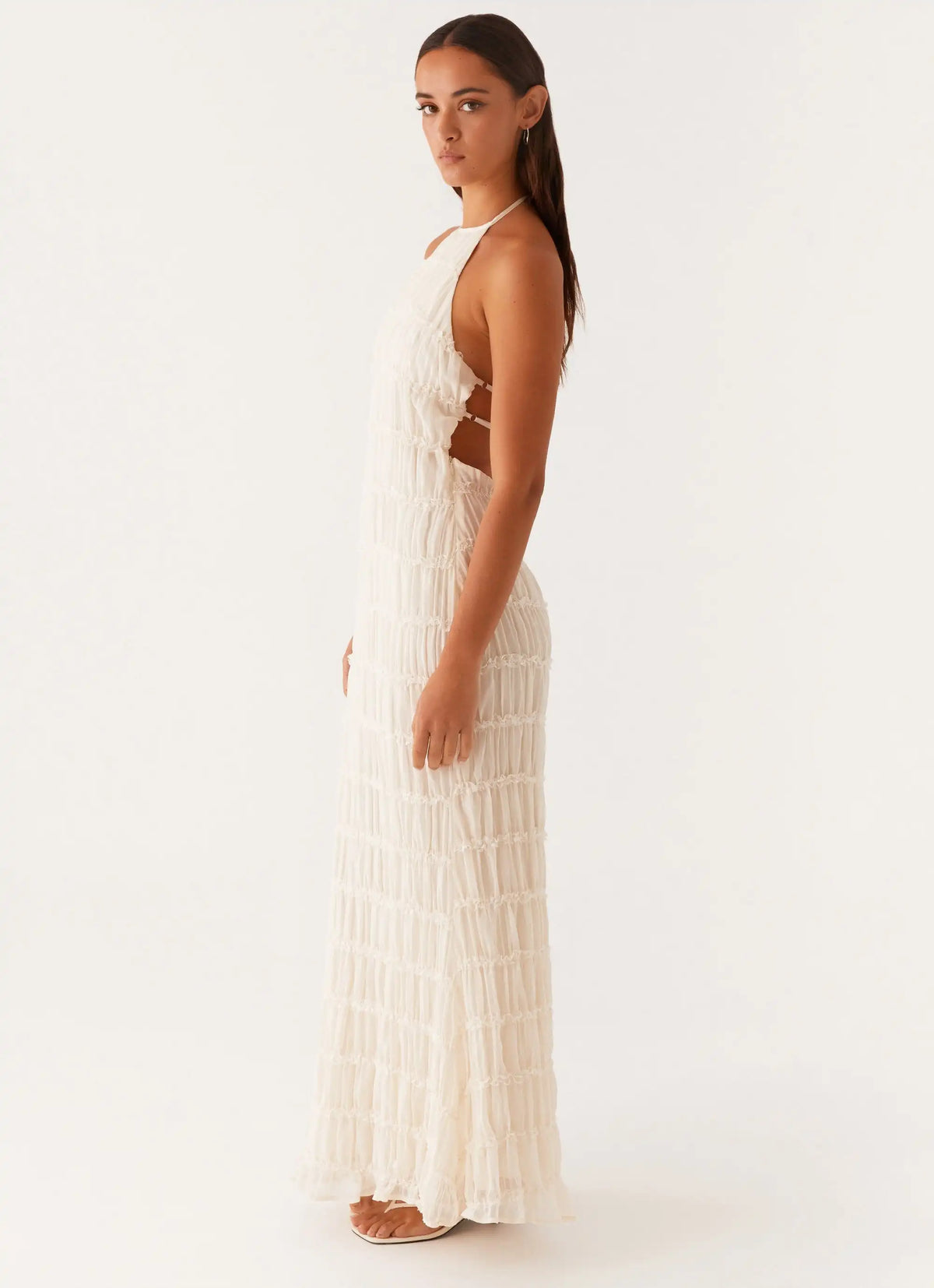 Vestido Longo Sem Mangas Helisara