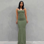 Vestido Longo Sem Mangas Ophira