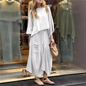 Conjunto Feminino em Linho Vintage - Lorena
