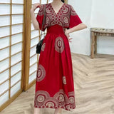 Mandala Vermelho Escuro