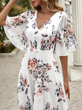 Vestido Longo Estampado Améllie