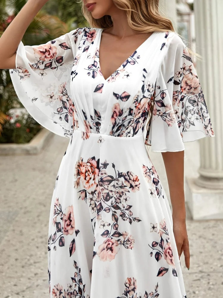 Vestido Longo Estampado Améllie