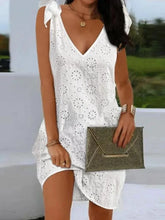 Vestido Midi com Decote em V Maelis