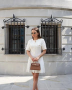 Vestido Curto com Botões Vanyra