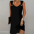 Vestido Curto Sem Mangas Erenna